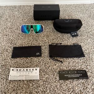 Oakley Sutro - White Frame with Polarized Lenses